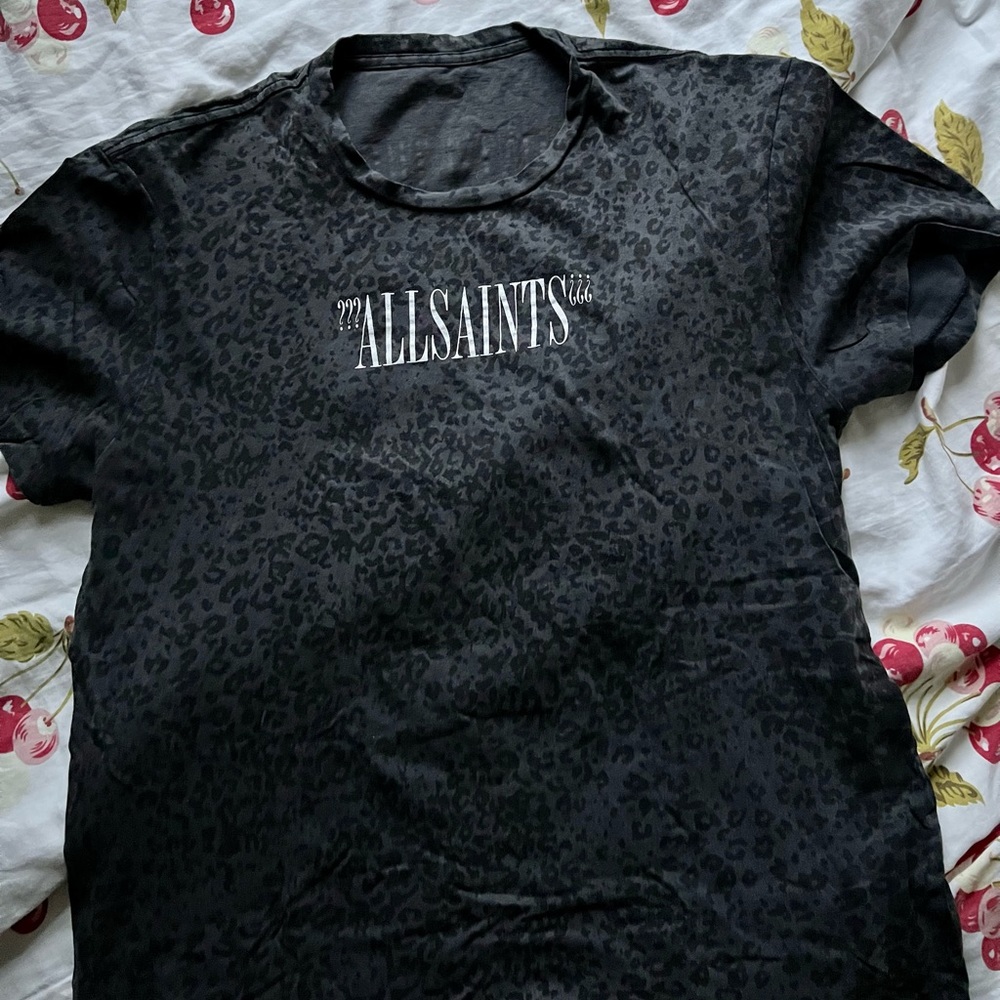 AllSaints Leopard Tee
